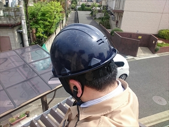 横浜市栄区で折板屋根カバー工事の定期点検