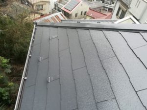 屋根外壁塗装と雨樋清掃後