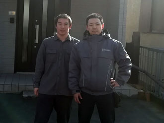 お客様とスタッフ