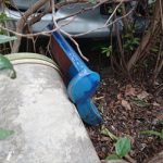 駐車場に落ちていたがお客様はいつからここにあったから気づいていらっしゃいませんでした。