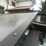 カーポート骨組みの破損