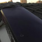 中郡二宮町富士見が丘でケラバ部分の瓦落下、板金加工処理にて対応いたしました