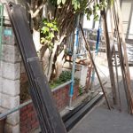綾瀬市深谷上にて経年で浮いて外れそうな棟板金の交換工事