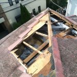 台風15号直後の屋根の様子
