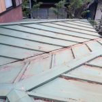 錆びた板金屋根