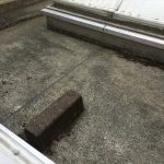 屋上床も雨漏りすることがあります