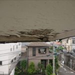 軒先は雨水が集まりやすい