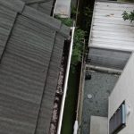 雨樋の詰まりを確認