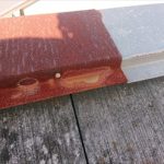 サビで真っ赤になっています
