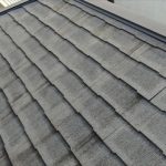 規則性のある染みの出方