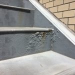 ウレタン防水層の膨れ
