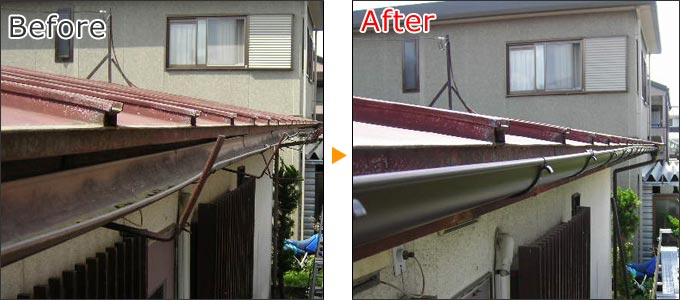 屋根漆喰工事 横浜