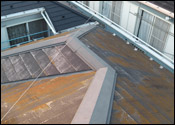 屋根板金工事前