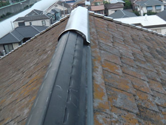 横浜市緑区　屋根カバー工事　屋根塗装工事　外壁塗装工事　施工前