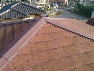 横浜市神奈川区で雨漏りのお問い合わせで屋根の調査