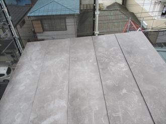 横浜市西区で屋根葺き替え　施工前