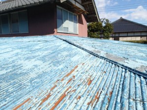 トタン屋根の劣化