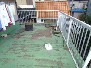 バルコニー劣化