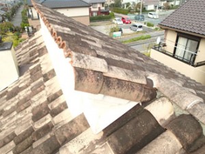 屋根施工不良