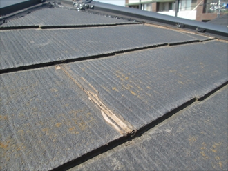 横浜市保土ヶ谷区でスレート屋根の雨漏り原因調査