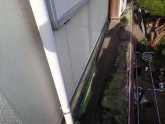 横浜市神奈川区で屋上防水劣化、シート防水の剥がれにより雨漏り