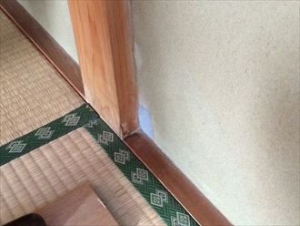 内壁雨漏り拡大