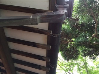 雨樋歪み集水器