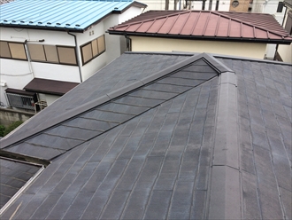 横浜市泉区雨漏りが続いた屋根は全体的に重度の症状でした