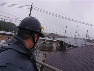 横浜市緑区で雨が降る前に葺き替え工事が完成しました