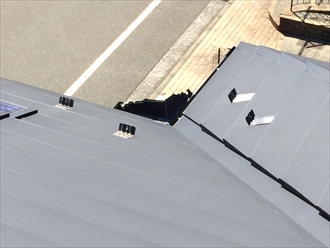 金属屋根①