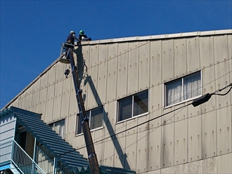 住宅だけではなく工場の屋根修理も対応いたします｜横浜市金沢区