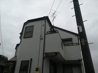 バルコニー下からの雨漏り