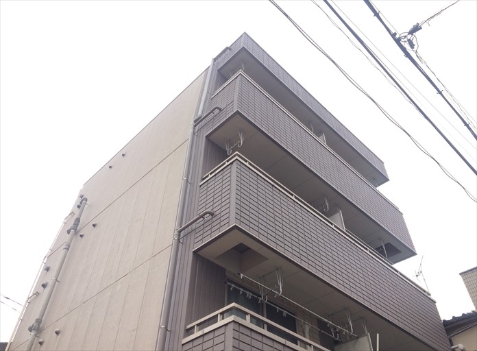 マンションの屋上の防水工事