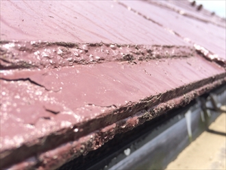 縁切りしないスレート屋根は雨漏りの可能性