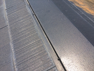 棟板金の釘抜けは要注意