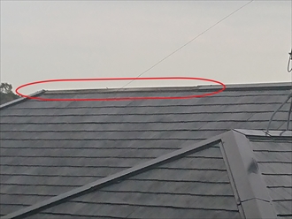 剣先は確認できませんでしたが、確かに板金が飛散しているのが分かります