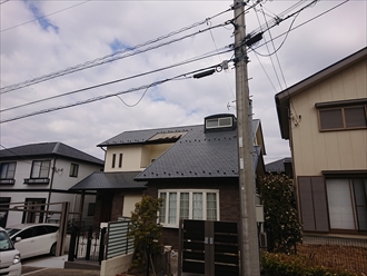 特殊な屋根形状なお住まい