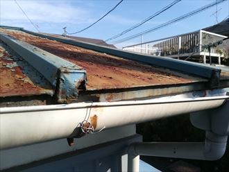 錆びは板金屋根の天敵