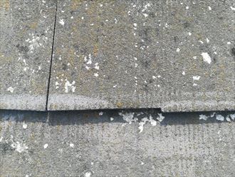 昔に塗装した既存の塗膜に異変