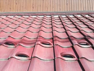 一見何ともなない瓦屋根もルーフィングの確認は必須