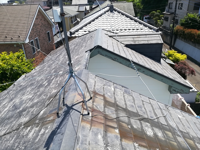 A様宅屋根の様子