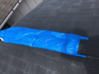 大和市つきみ野にて強風により棟板金が飛散した原因は経年劣化による貫板の腐食でした