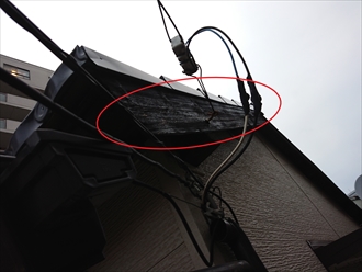 ケラバ破風板も同様に腐食してしまっていました