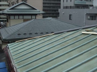 棟板金設置