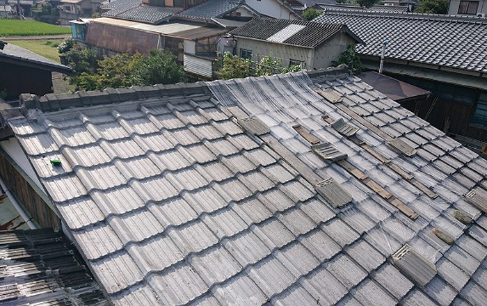 屋根からの雨漏り