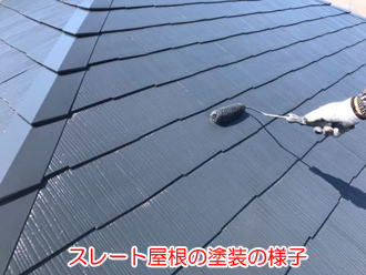 スレート屋根には塗装が定期的に必要になります