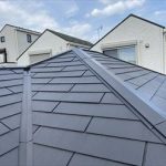 塗装を行った屋根