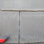 塗料が水の通り道を塞いでしまっています