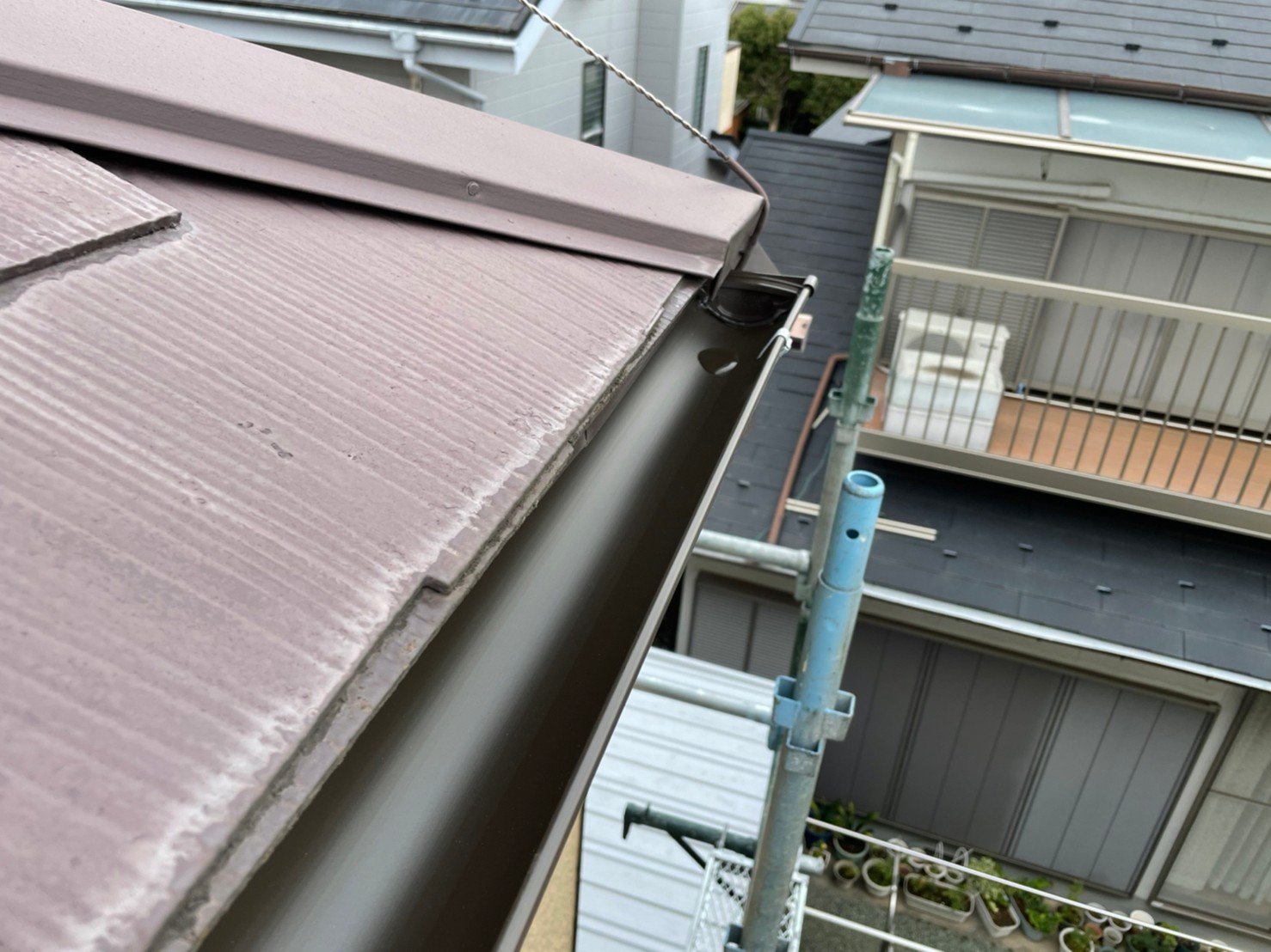 施工後の雨樋