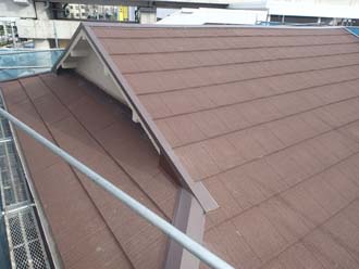エコグラーニで葺き替え屋根の軽量化を図りました